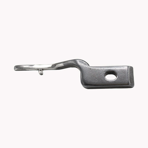Rotary hook support finger