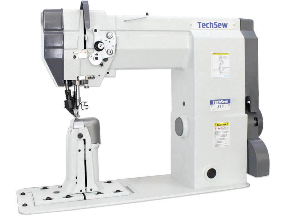 Techsew 830 Post Bed Roller Feed Industrial Sewing Machine