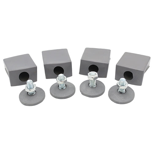 Foot pads and covers for sewing machine stand (pkg of 4)
