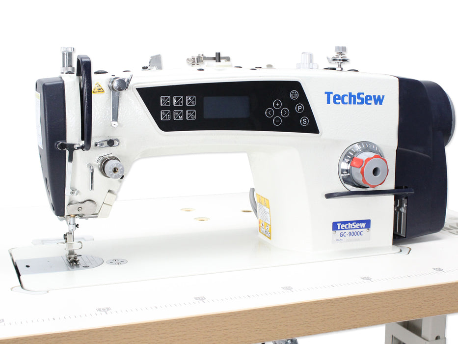 Techsew 9000C Automatic Highspeed Lockstitch Direct Drive Industrial Sewing Machine