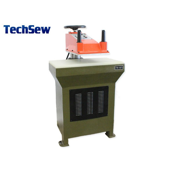 Techsew TS-12 Hydraulic Swing Arm Clicker Press