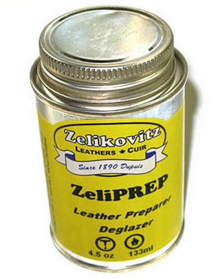 ZeliPREP 4.5 oz Leather Preparer/Deglazer