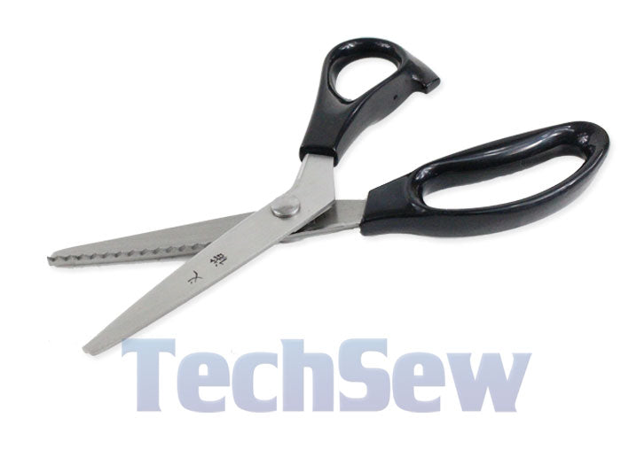 9" Stainless Steel Tailor Pinking Scissors