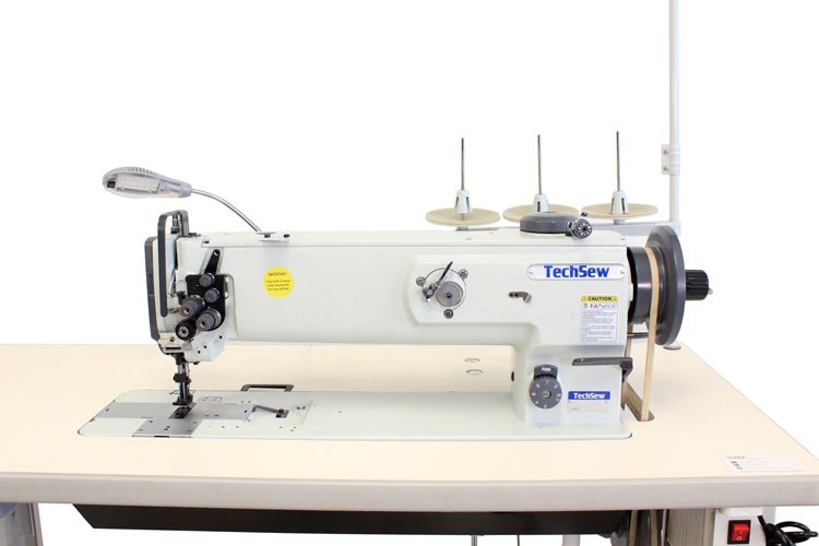 Techsew 1660-2 Double Needle Walking Foot Industrial Sewing Machine