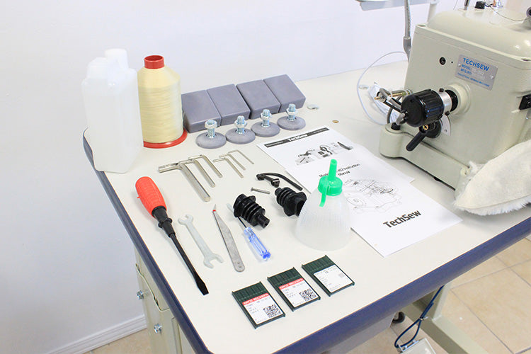 Techsew 202 PRO Industrial Fur / Sheepskin Sewing Machine
