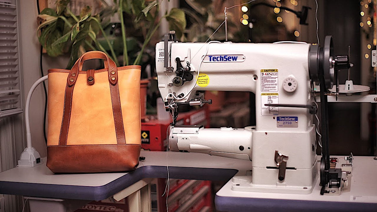 Techsew 2750 PRO Cylinder Walking Foot Industrial Sewing Machine