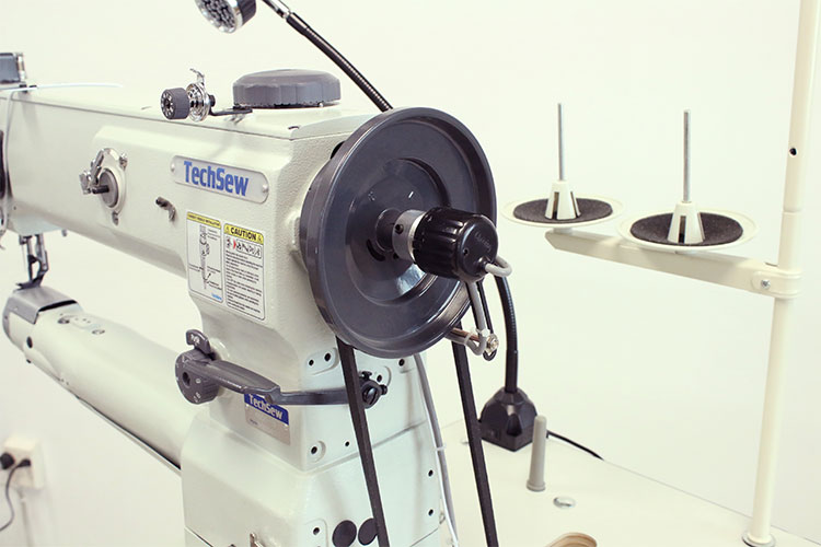 Techsew 4800-18 Long Arm Cylinder Walking Foot Industrial Sewing Machine