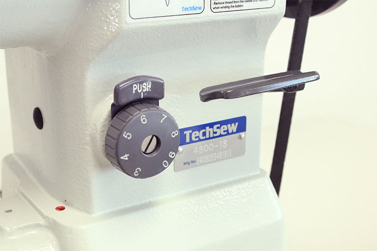 Techsew 4800-18 Long Arm Cylinder Walking Foot Industrial Sewing Machine