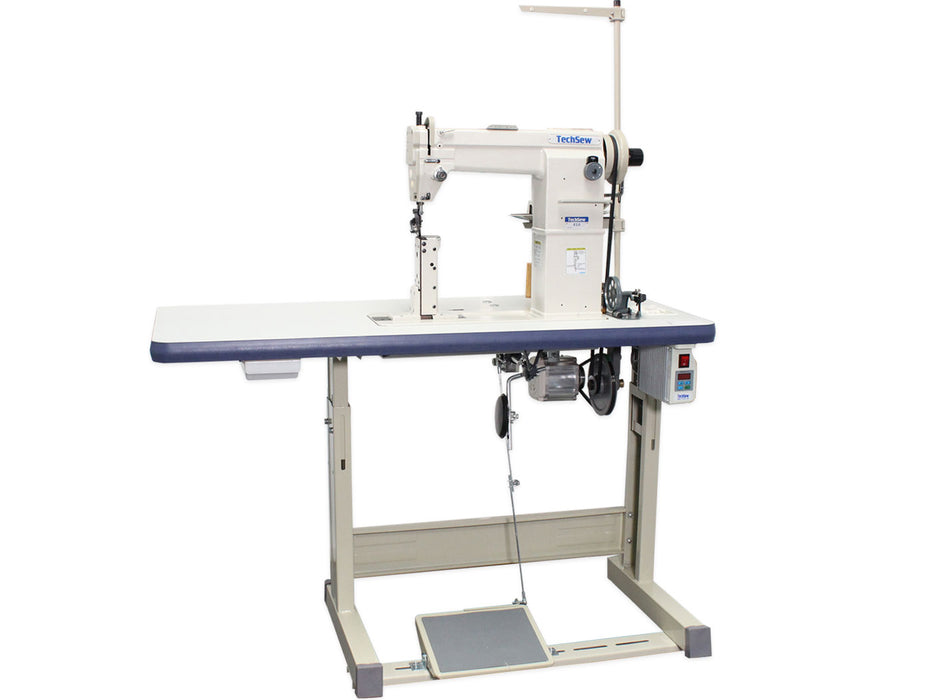 Techsew 810 PRO Post Bed Roller Foot Industrial Sewing Machine
