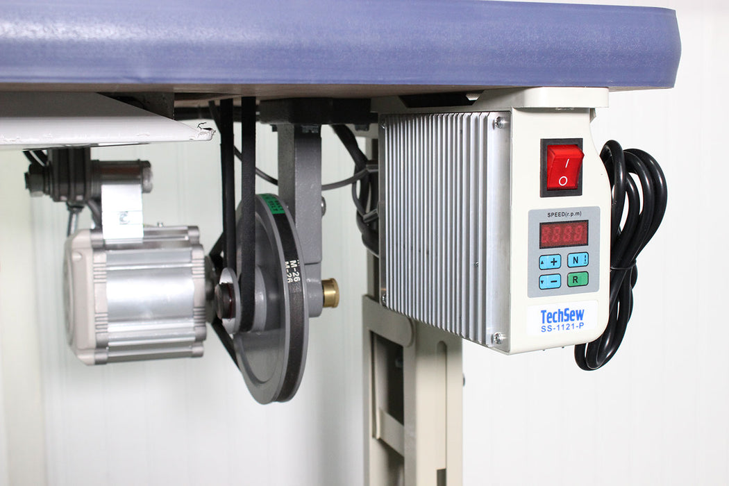 Techsew 810 PRO Post Bed Roller Foot Industrial Sewing Machine