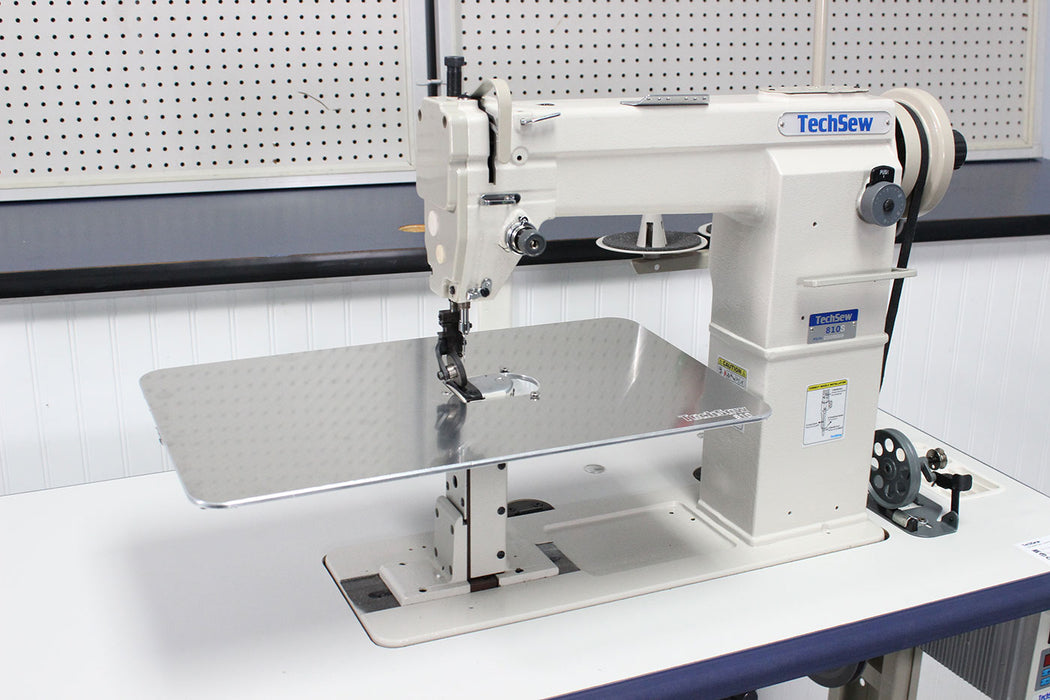 Techsew 810 PRO Post Bed Roller Foot Industrial Sewing Machine