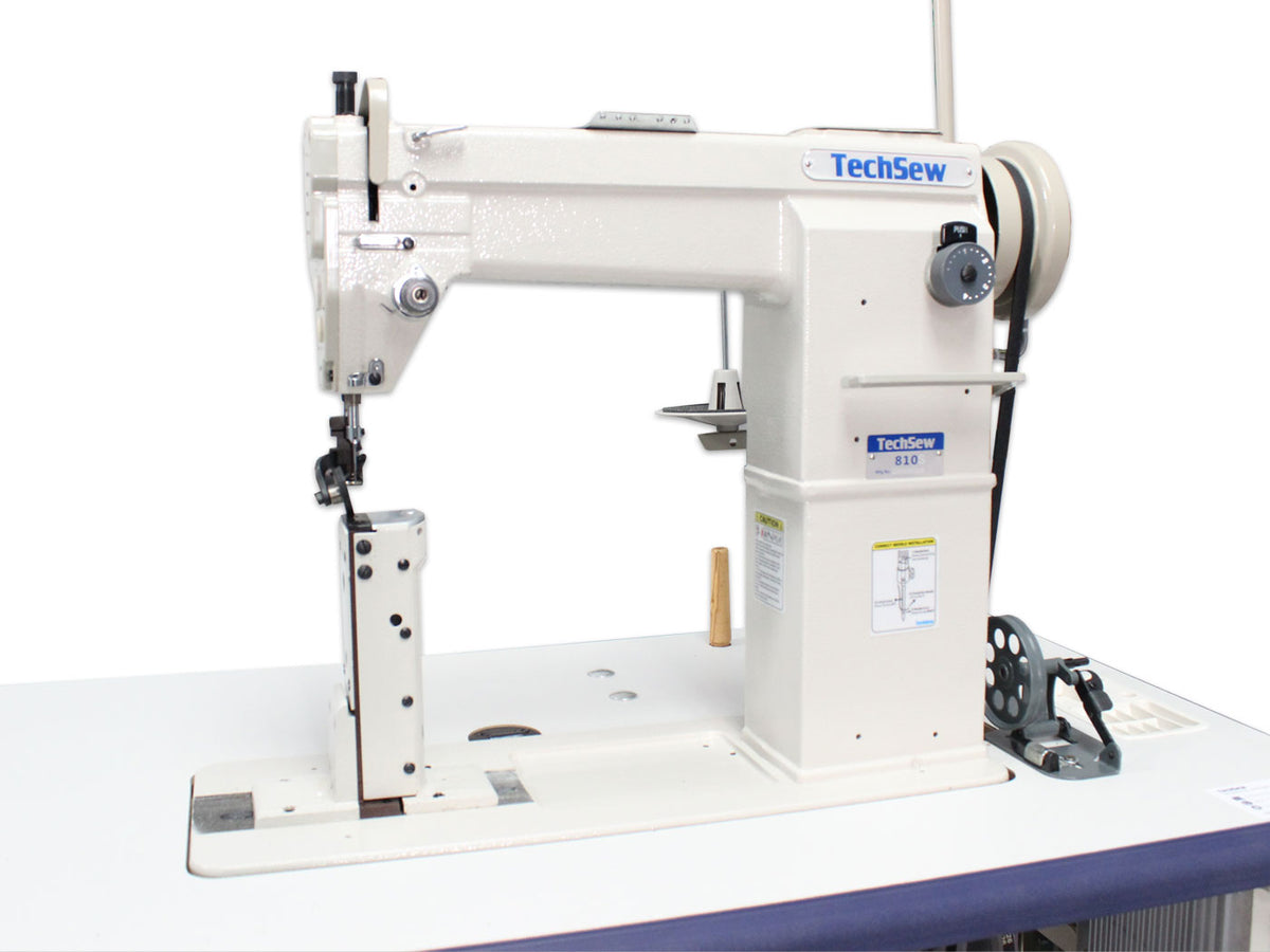 Techsew 810 PRO Post Bed Roller Foot Industrial Sewing Machine ...