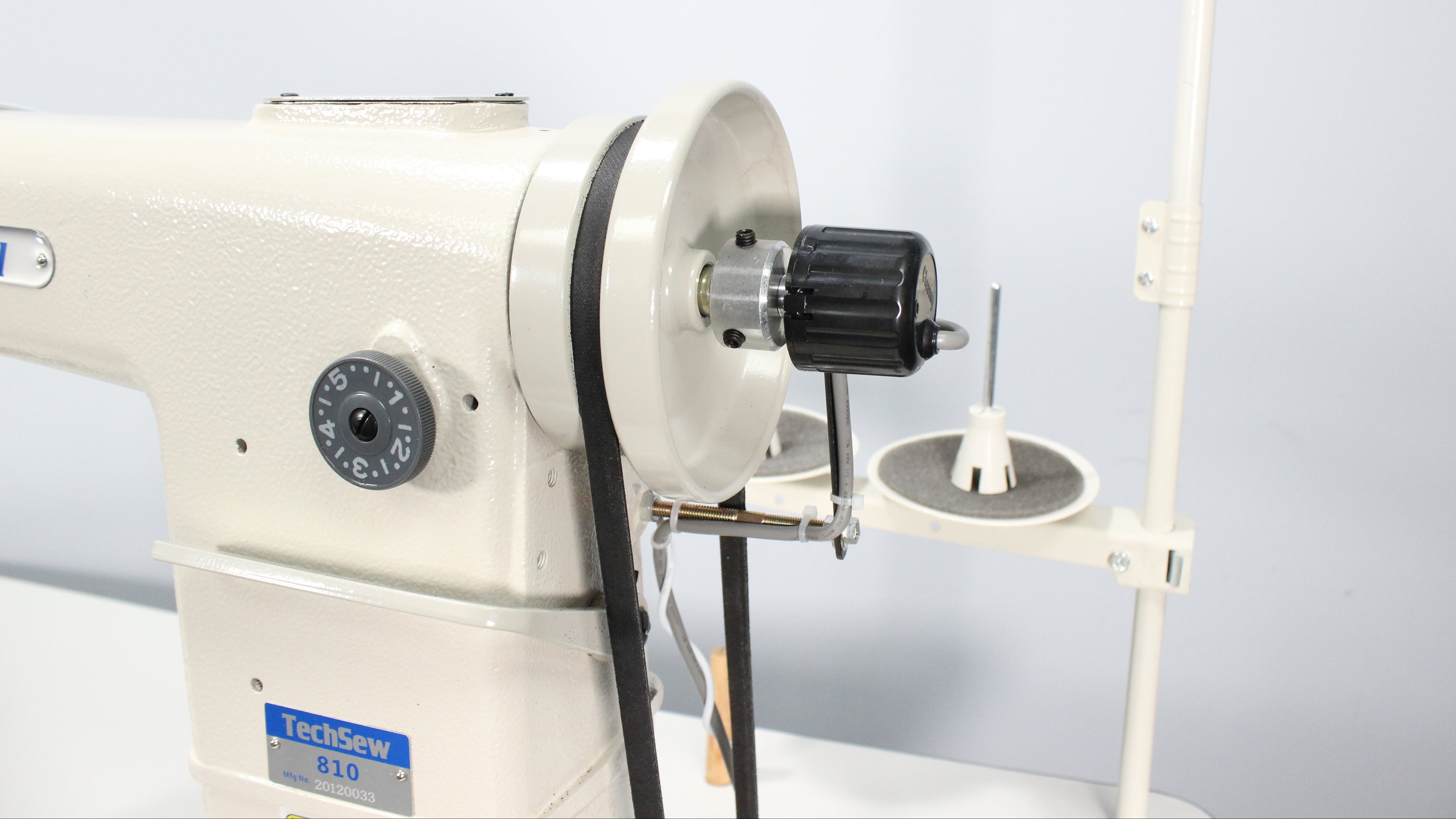 Techsew 810 PRO Post Bed Roller Foot Industrial Sewing Machine ...