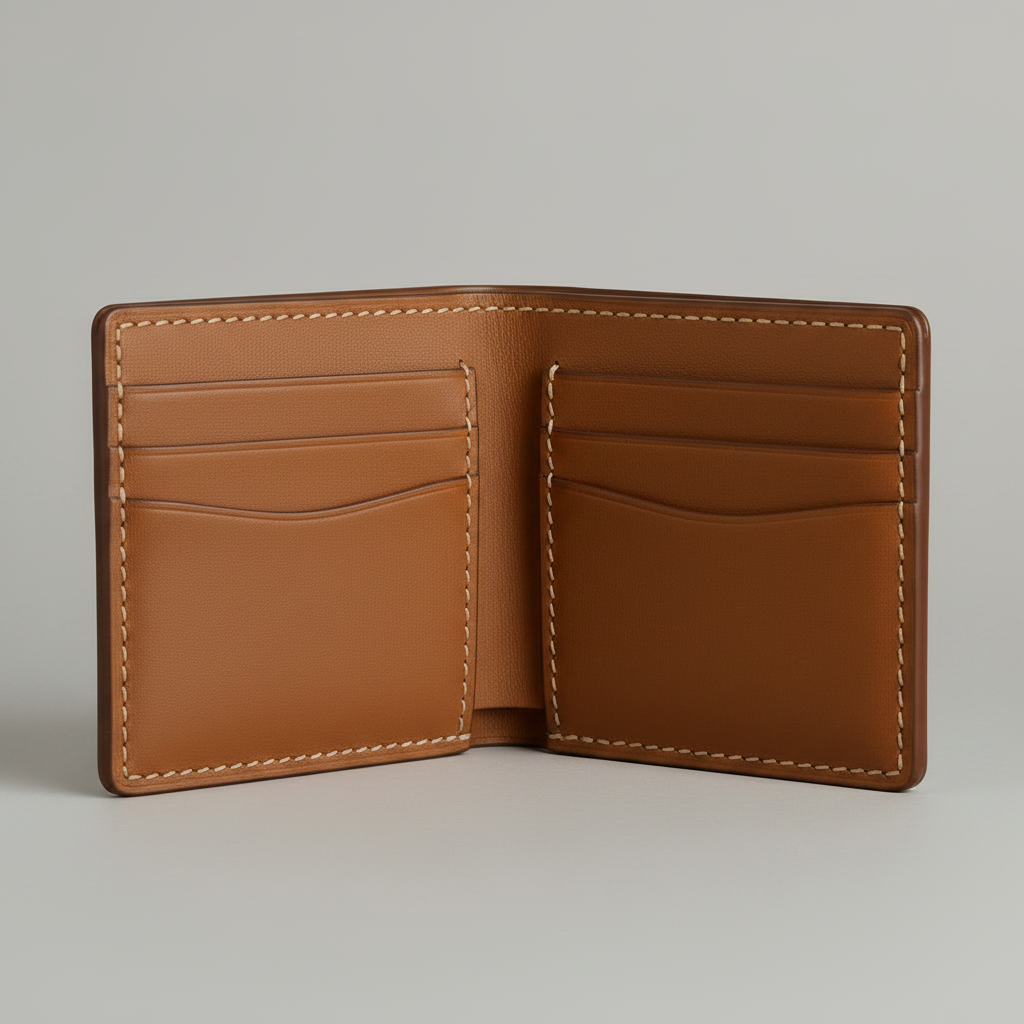 brown wallet