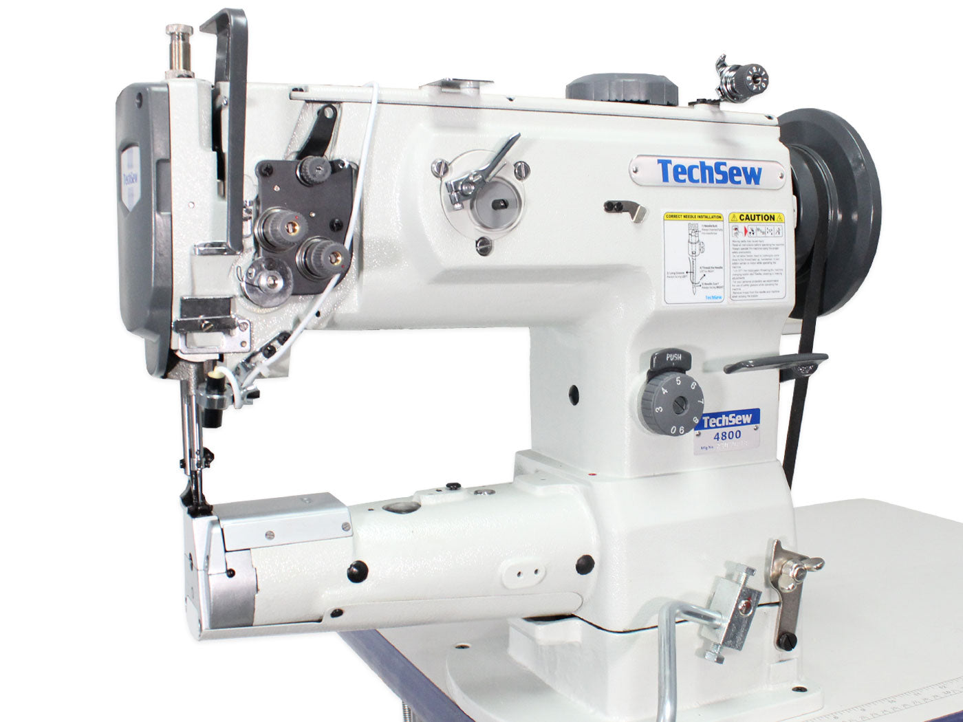 Techsew 4800 PRO Cylinder Walking Foot Industrial Sewing Machine with ...