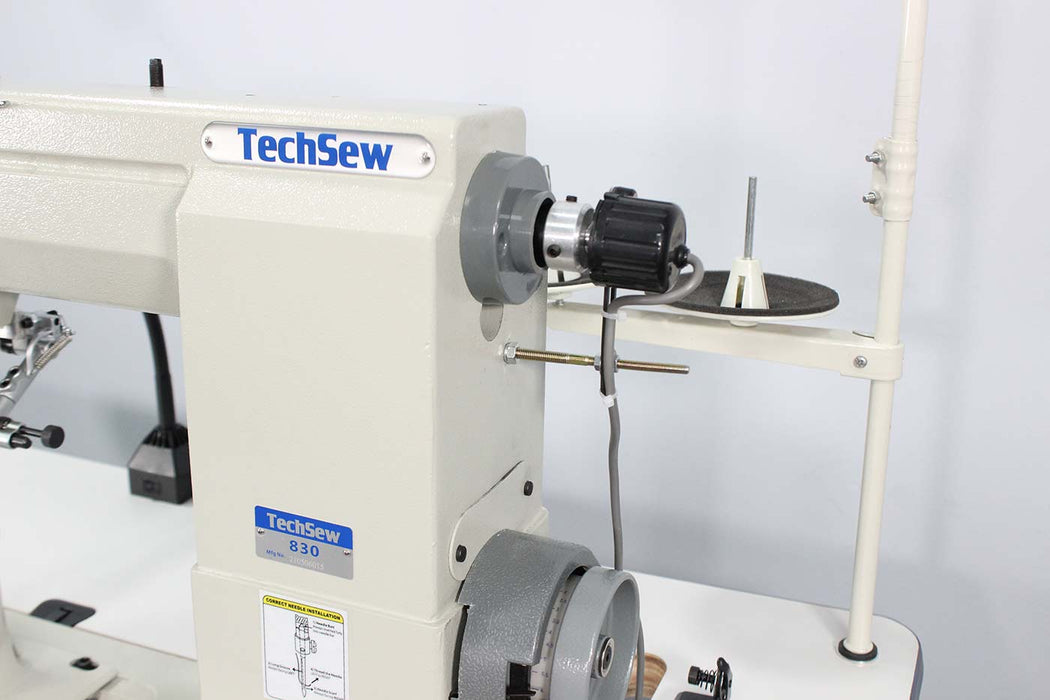 Techsew 830 PRO Post Bed Roller Feed Industrial Sewing Machine