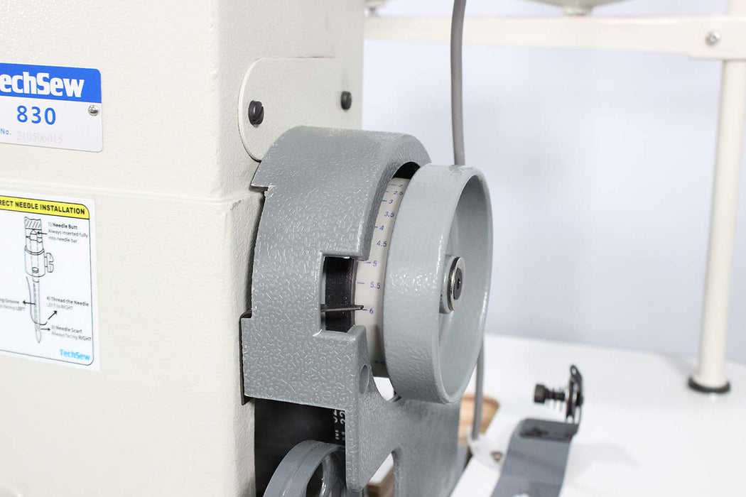 Techsew 830 PRO Post Bed Roller Feed Industrial Sewing Machine