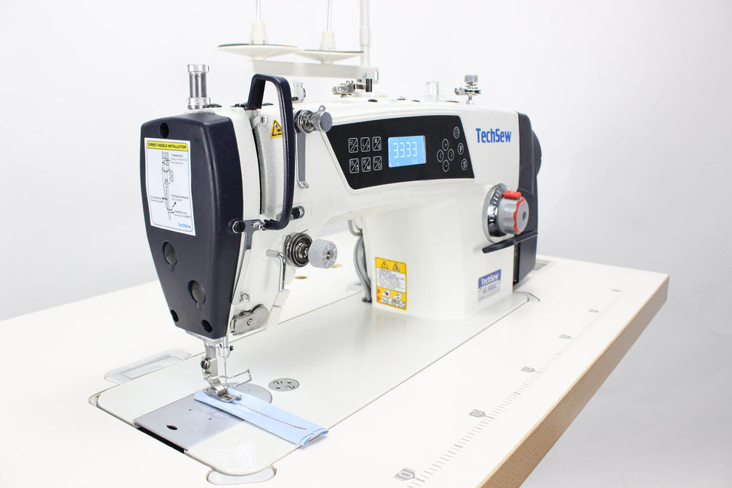 Techsew 9000C Automatic Highspeed Lockstitch Direct Drive Industrial Sewing Machine