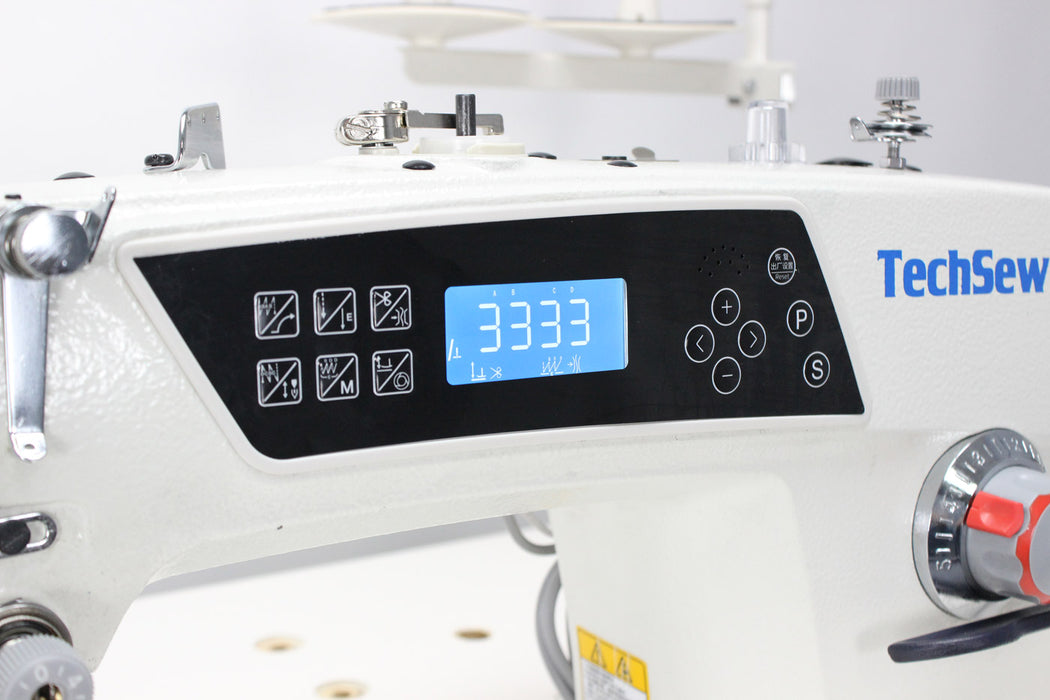 Techsew 9000C Automatic Highspeed Lockstitch Direct Drive Industrial Sewing Machine