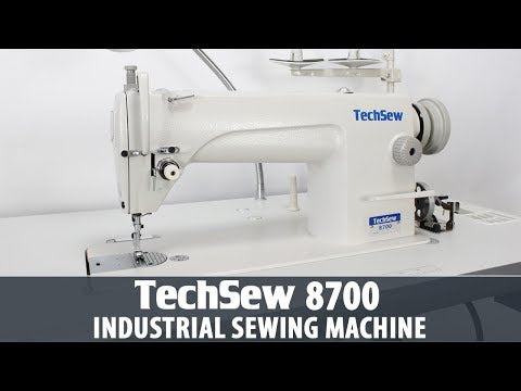 Techsew 8700 High Speed Lock Stitch Industrial Sewing Machine