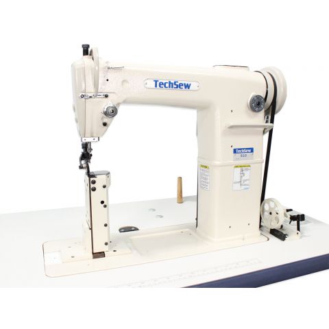 Techsew 810 Post Bed Roller Foot Industrial Sewing Machine